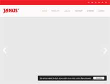 Tablet Screenshot of janus.com.pl